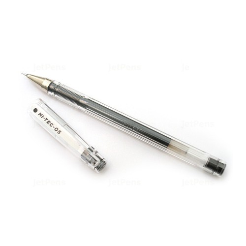 Pilot HiTecC Gel Pen 0.5 mm Black
